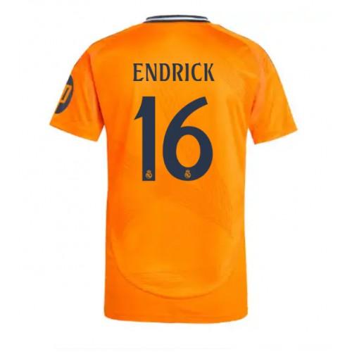 Real Madrid Endrick #16 Gostujuci Dres 2024-25 Kratak Rukav